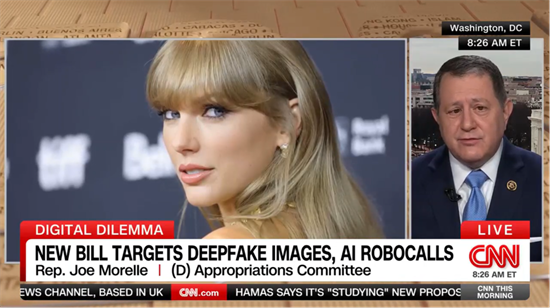 Rep. Morelle speaks with Poppy Harlow on CNN This Morning