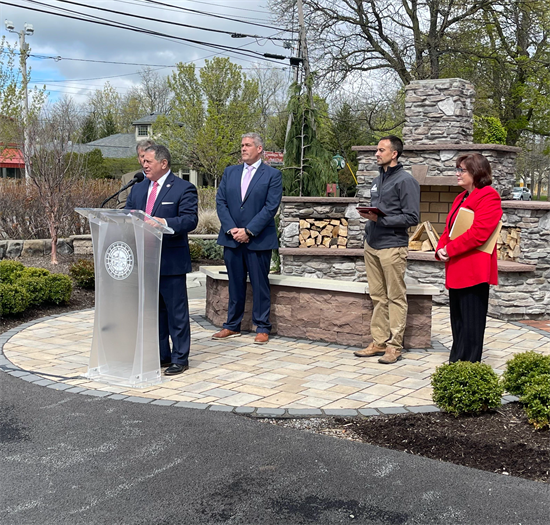 Rep. Morelle joins local leaders at JOSH Lawn and Landscape