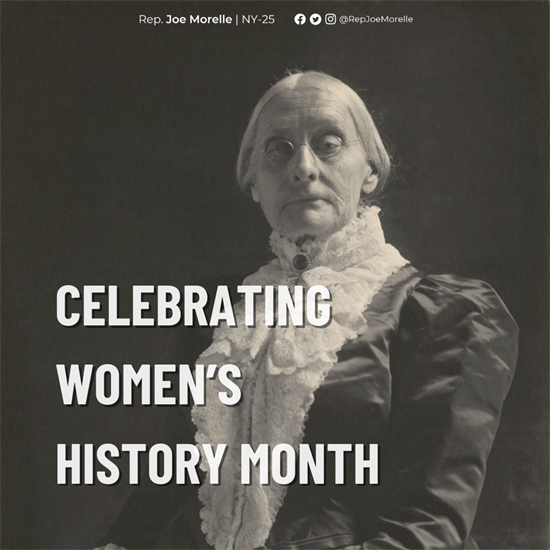 Image of Susan B. Anthony with the text 