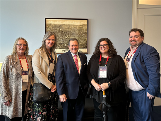 Rep. Morelle meets with members of the New York State Restaurant Association