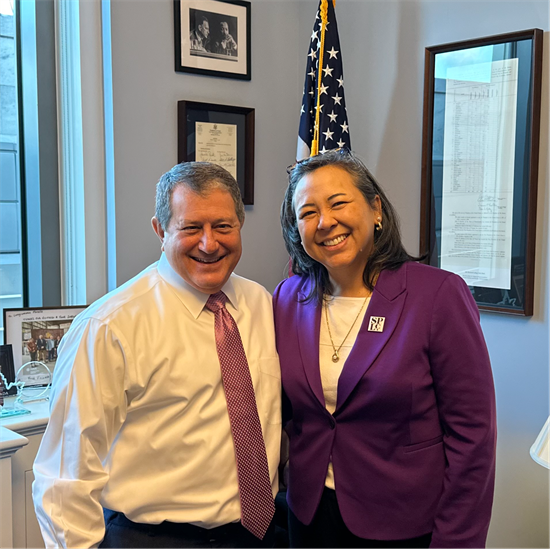 Rep. Morelle meets with President Margaret Huang of the Southern Poverty Law Center