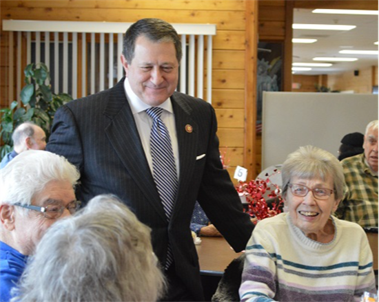 Rep. Morelle speaks with Older Americans