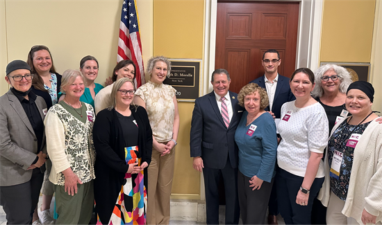 Rep. Morelle meets with members of the Breast Cancer Coalition of Rochester