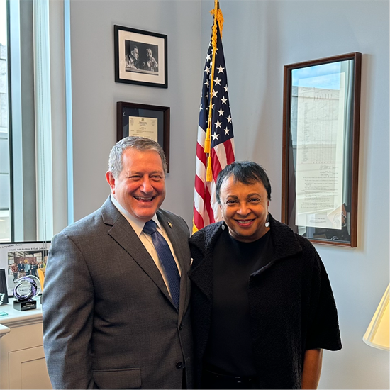 Rep. Morelle meets with Librarian of Congress Dr. Carla Hayden