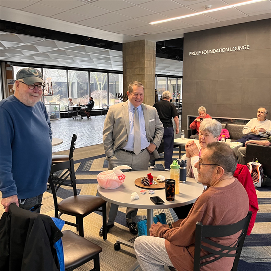 Rep. Morelle meets with members of the JCC in Rochester