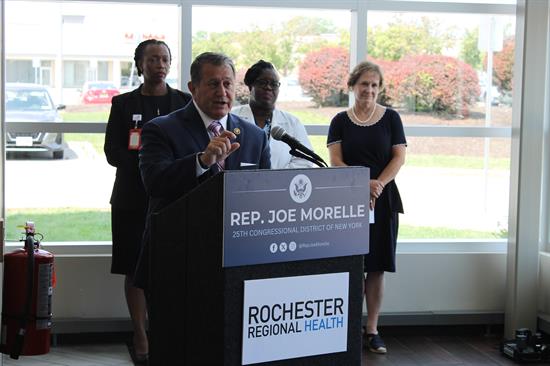 Congressman Morelle Stands with Healthcare Leaders in Support of Lowering the cost of Prescription Drugs