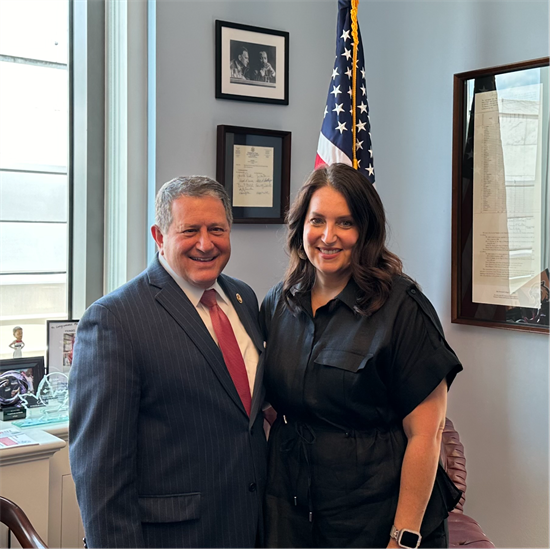 Rep. Morelle meets with Common Cause CEO Virginia Kase Solomón