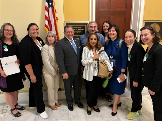 Rep. Morelle meets with New York Hunger Solutions