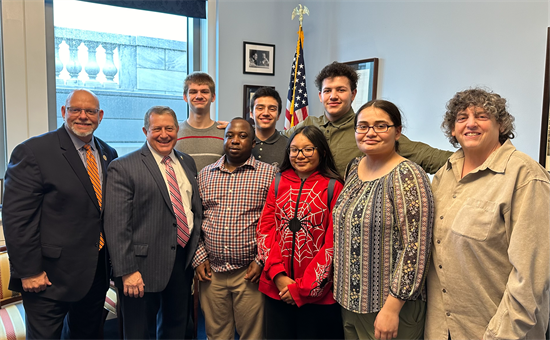 Rep. Morelle meets with students and educators from the Rochester School for the Deaf