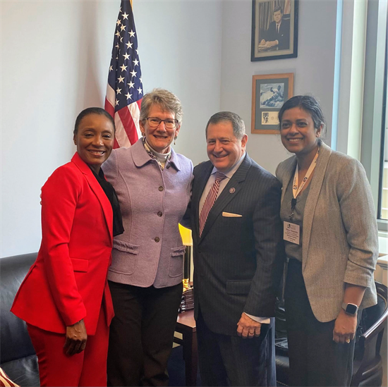 Rep. Morelle meets with the President of Nazareth College