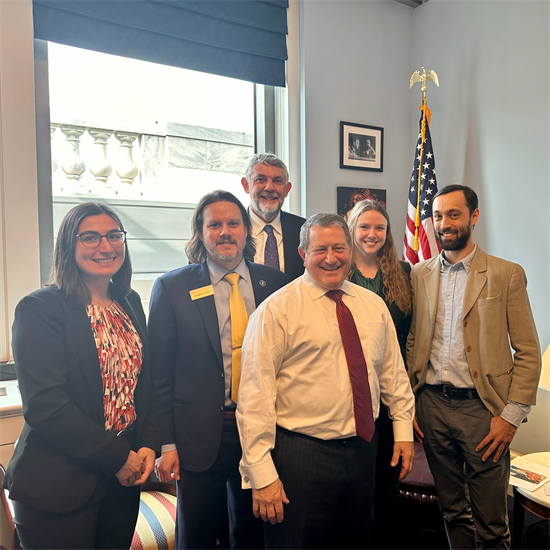 Rep. Morelle meets with the team from LLE