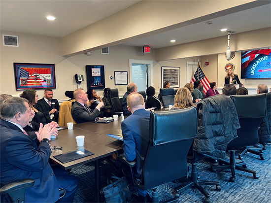 Rep. Morelle attends the Veterans Outreach Center Legislative Breakfast