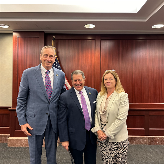 Congressman Morelle meets with Bob Duffy, NY Business Council