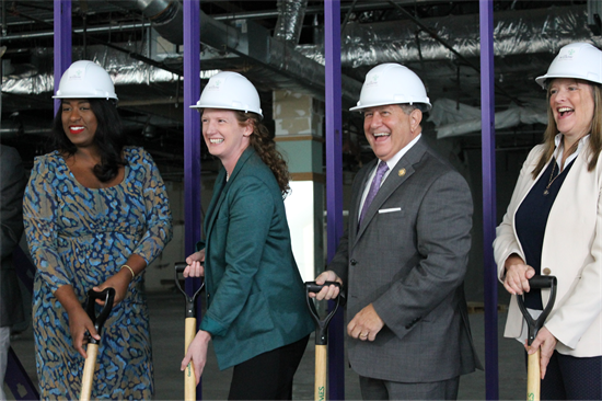Congressman Morelle breaks ground on the new Willow Domestic Violence Center Family Justice Center
