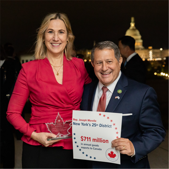 Rep. Morelle meets with the Canadian Ambassador to the U.S.