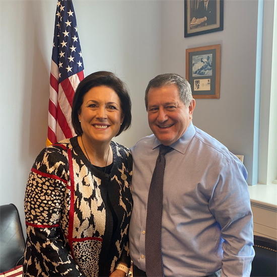 Rep. Morelle meets with President Deana Porterfield