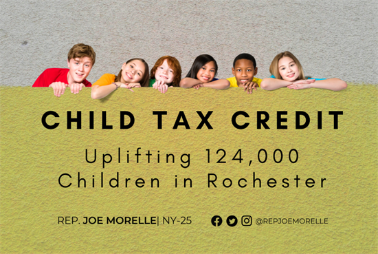 Graphic regarding the Child Tax Credit