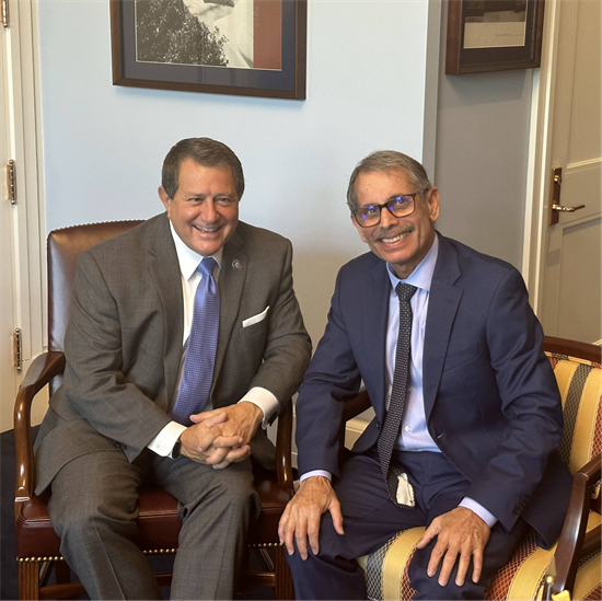 Rep. Morelle meets with the Director of NIFA