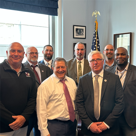 Rep. Morelle meets with members of the International Union of Bricklayers and Allied Craftworkers Local 3